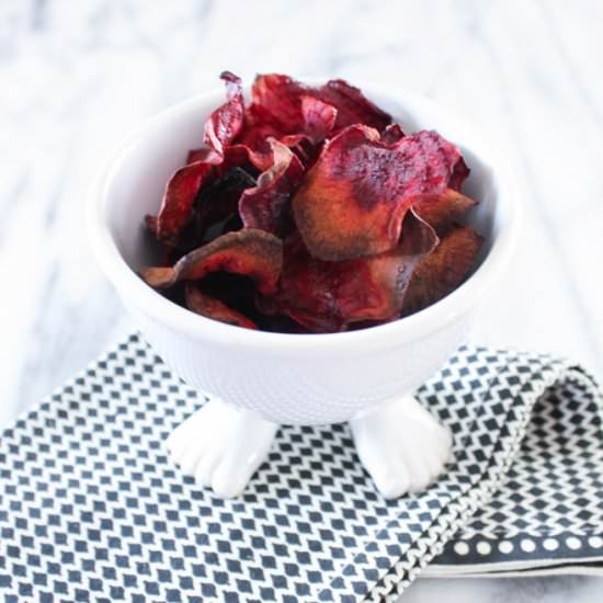 Easy Homemade Beet Chips