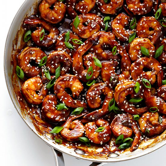 Easy Hoisin Shrimp