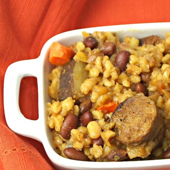 Chicken Apple Sausage Stew