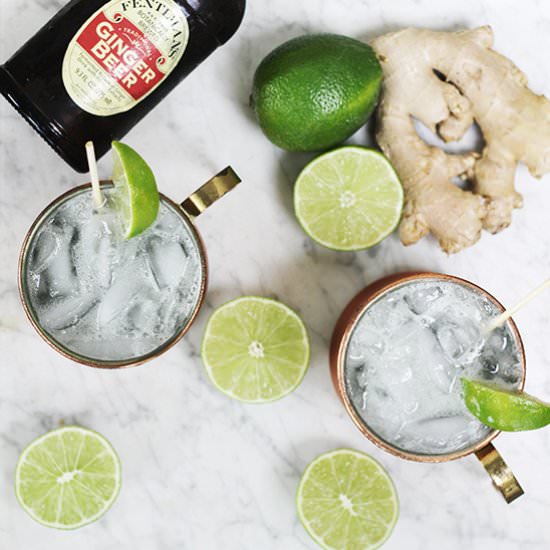 Moscow Mule Mocktail