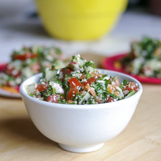 Cauliflower Tabbouleh