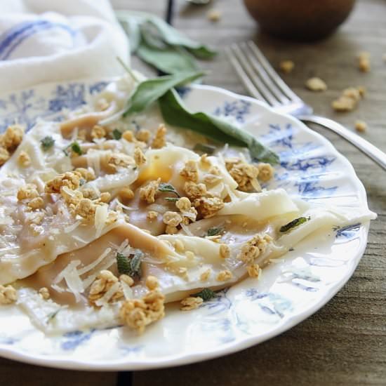 Sweet Pumpkin Ravioli
