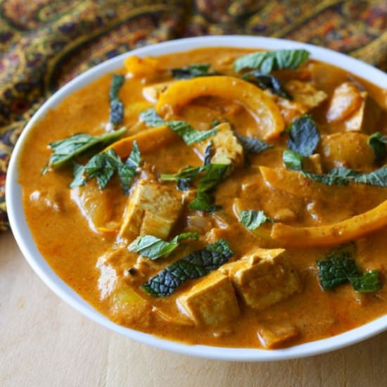 Thai Panang Curry with Tofu