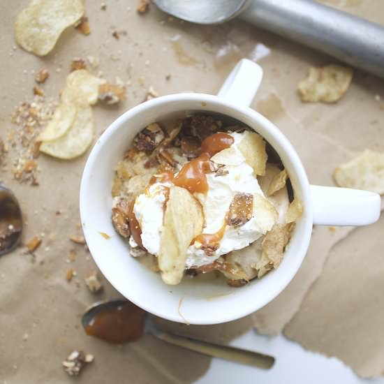 Coffee Toffee Crunch Sundae