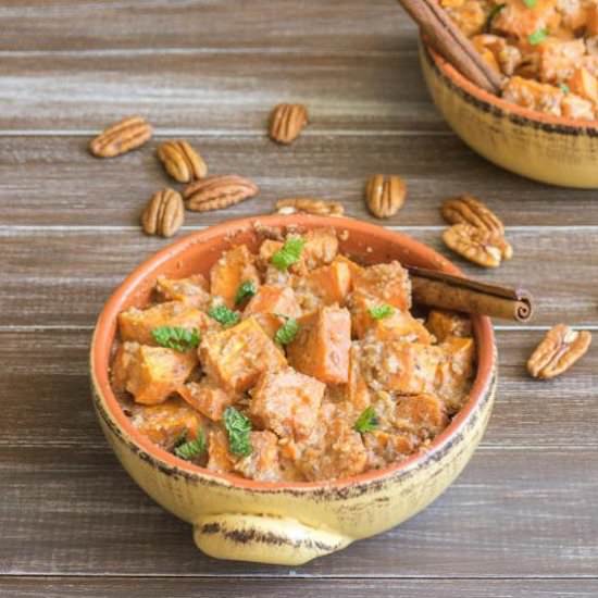 Sweet Potato & Coconut Pudding