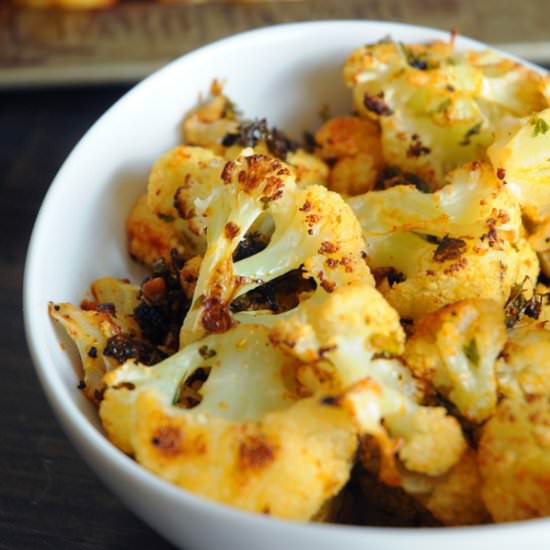 Cauliflower with Lime & Cilantro