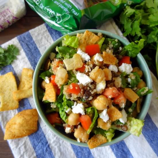 Mediterranean quinoa salad