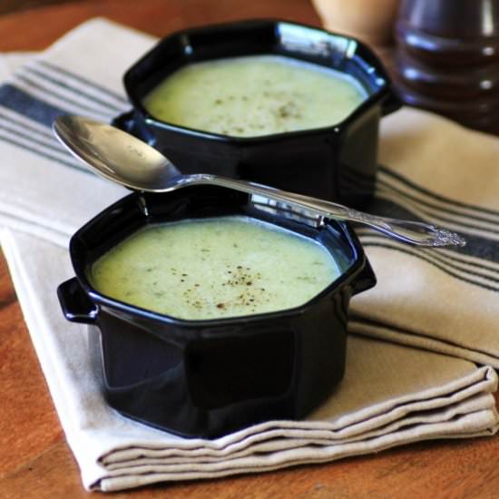 Zucchini Cheese Soup