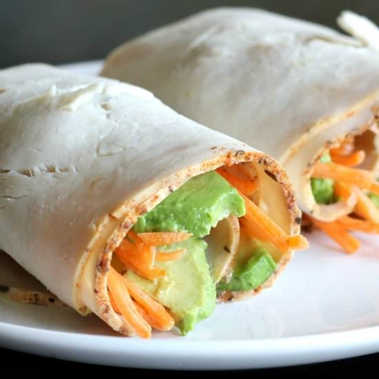 Turkey Avocado Wraps