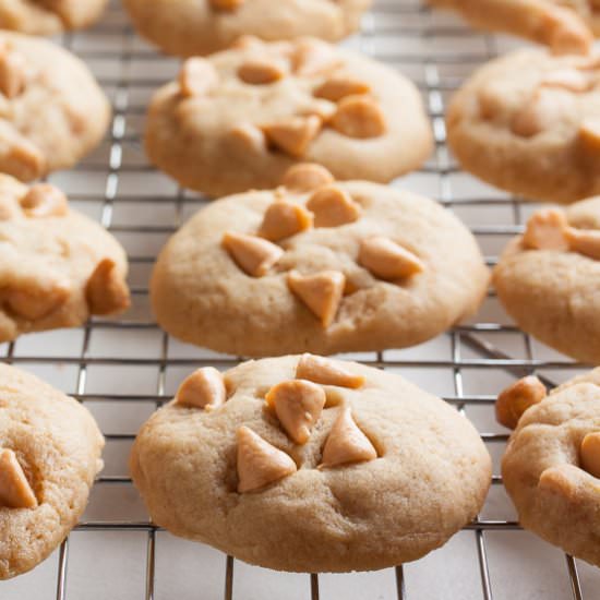 Brown sugar butterscotch cookies