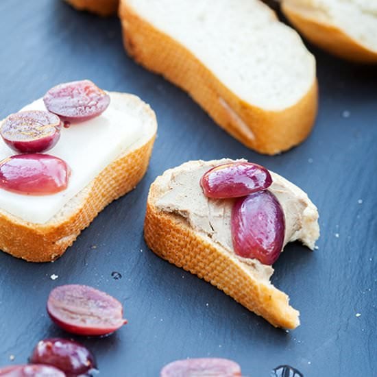 Chicken Liver Mousse&Pickled Grapes