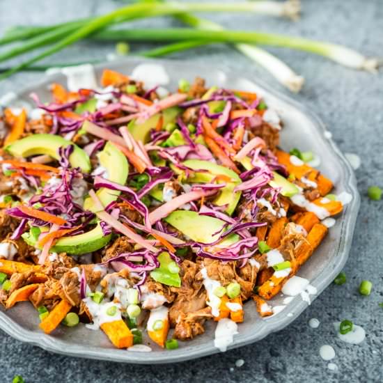 Loaded Sweet Potato Fries