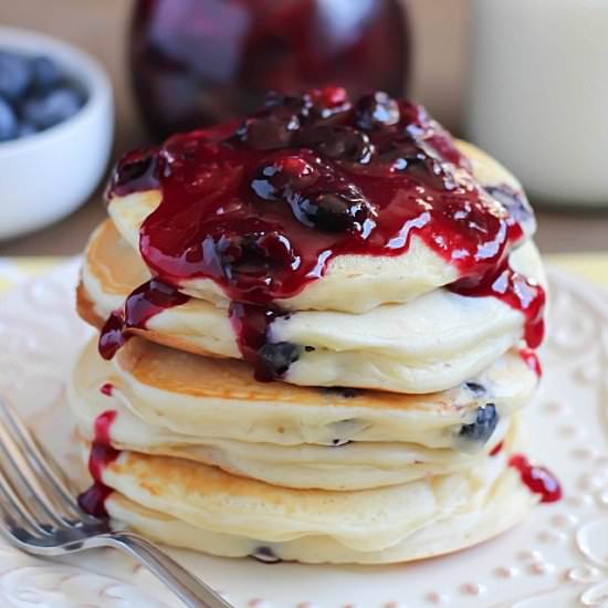 Blueberry Pancakes