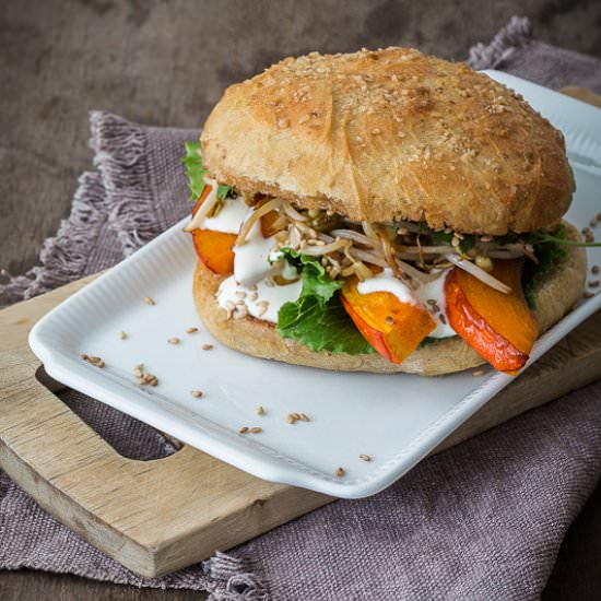 Hokkaido Pumpkin Burger