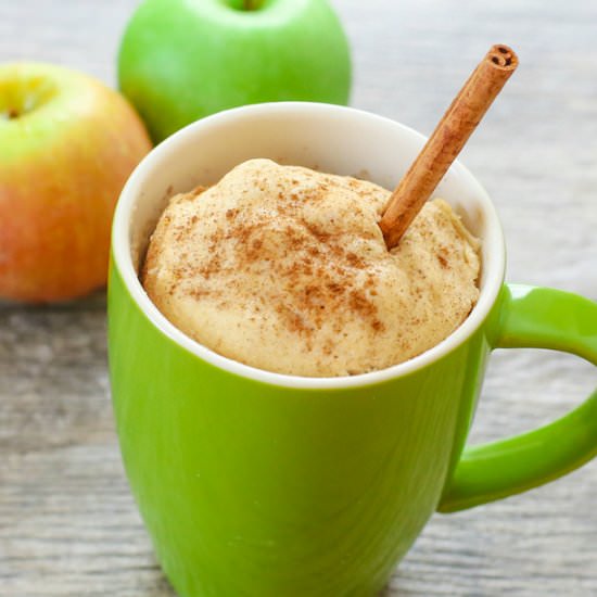 Skinny Apple Spice Mug Cake