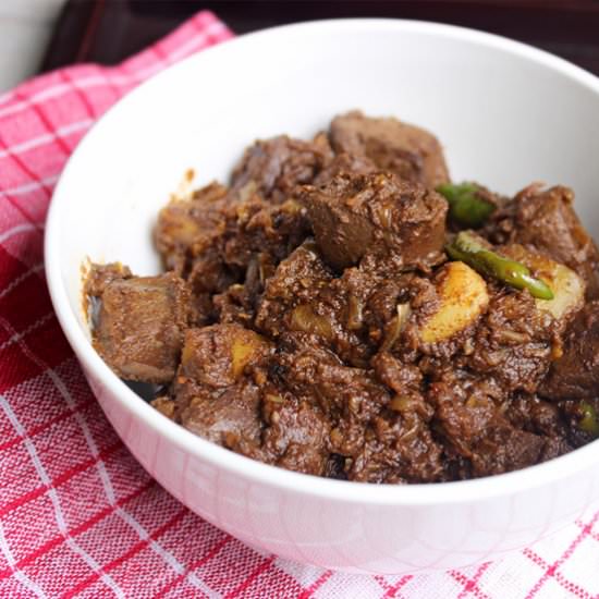 Mutton Liver Curry