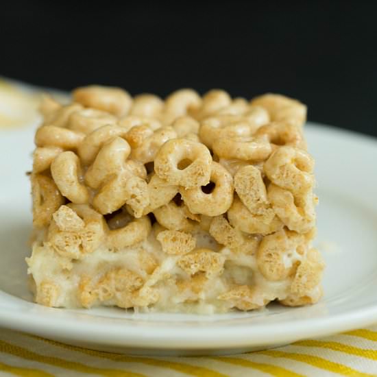 Honey Nut Cheerios & Banana Treats