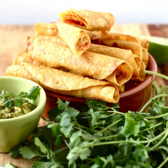 Shrimp Taquitos