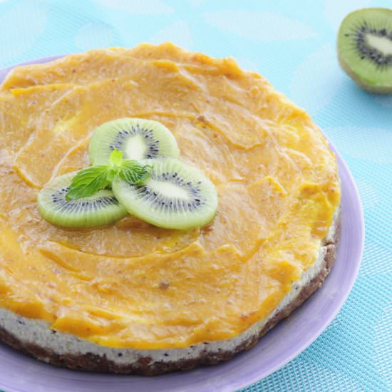Kiwi Mango Cheesecake