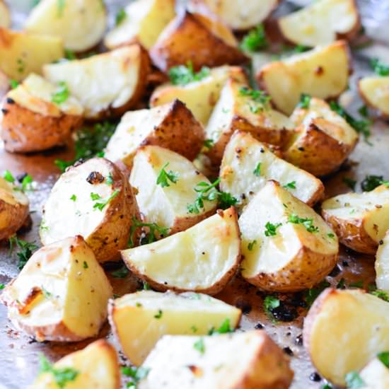 Garlic Roasted Red Potatoes