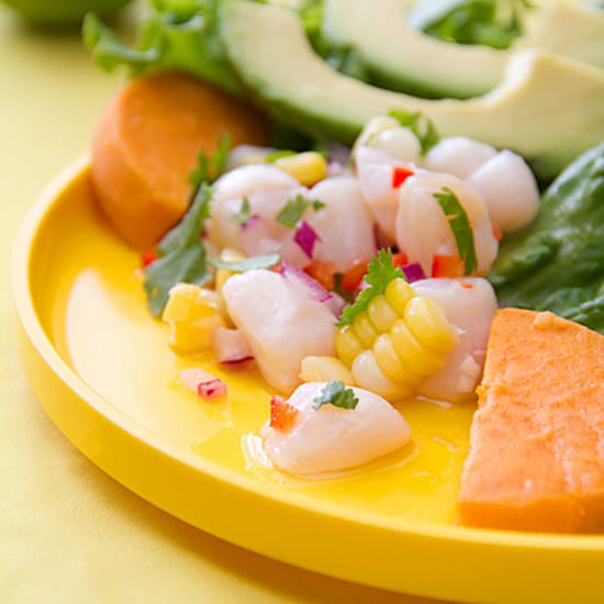 Peruvian Scallop Ceviche