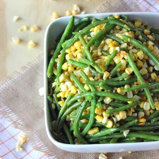 Sweet Corn Succotash