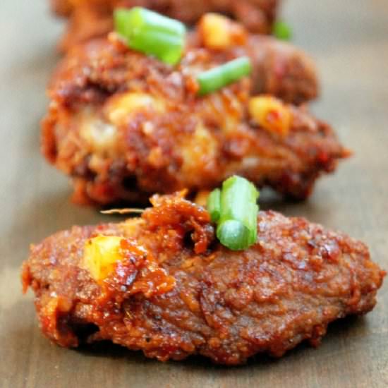 Honey Garlic Ginger Chicken Wings