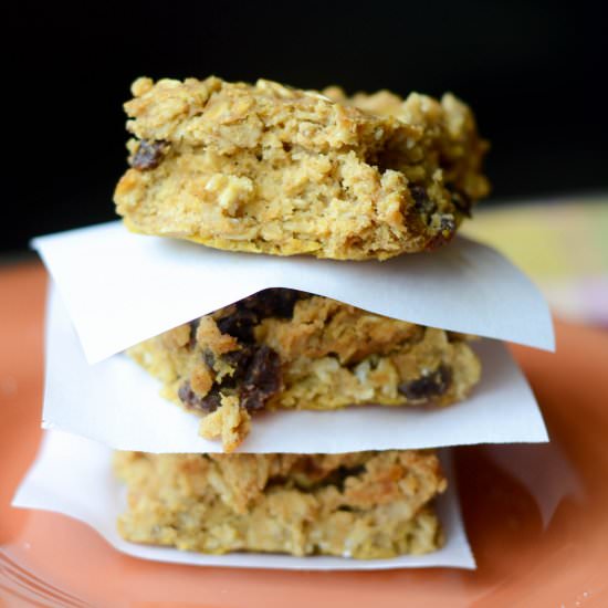 Pumpkin Oatmeal Bars