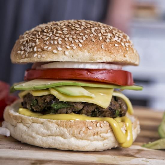 The Ultimate Vegetarian Burger