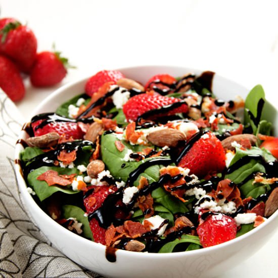 Prosciutto & Strawberry Salad