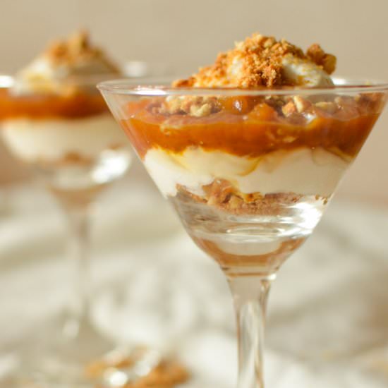 Pumpkin Butter Yogurt Parfaits