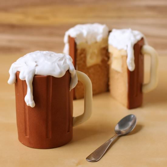 Root Beer Mug Cakes