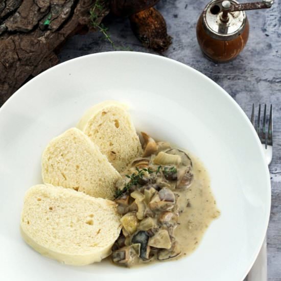 Dumpling with Mushrooms