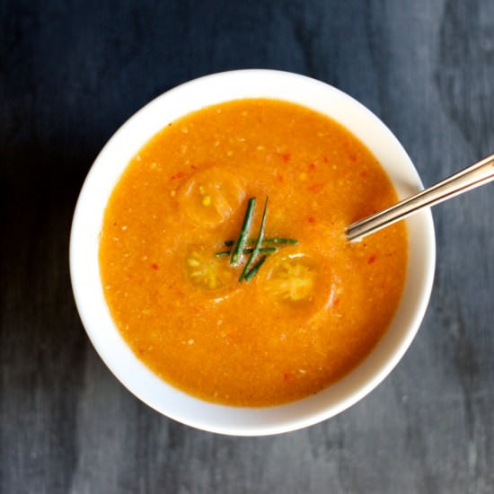 Cherry Tomato Gazpacho