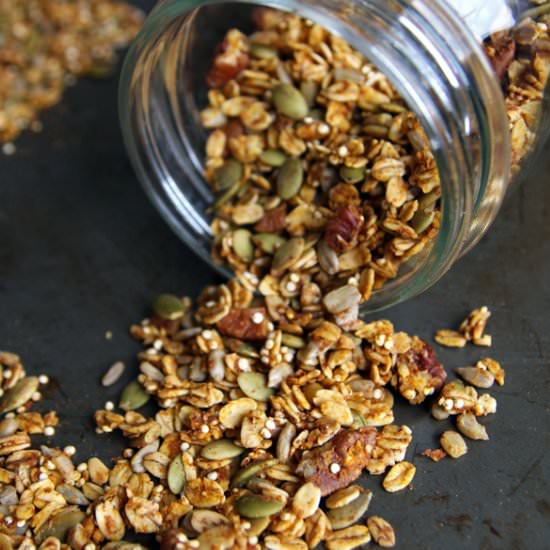 Healthy Pumpkin Granola