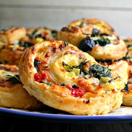 Cheesy Greek Swirls