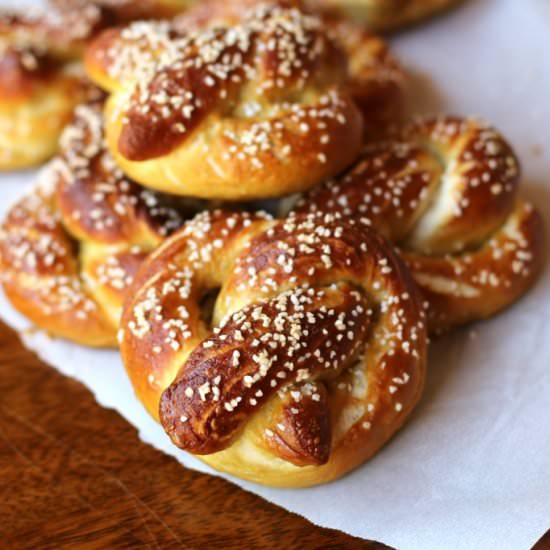 Homemade Soft Pretzels