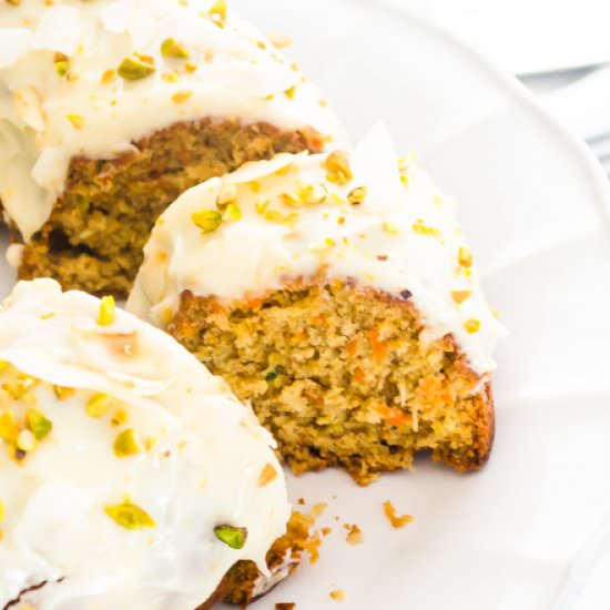Zucchini Carrot Bundt Cake