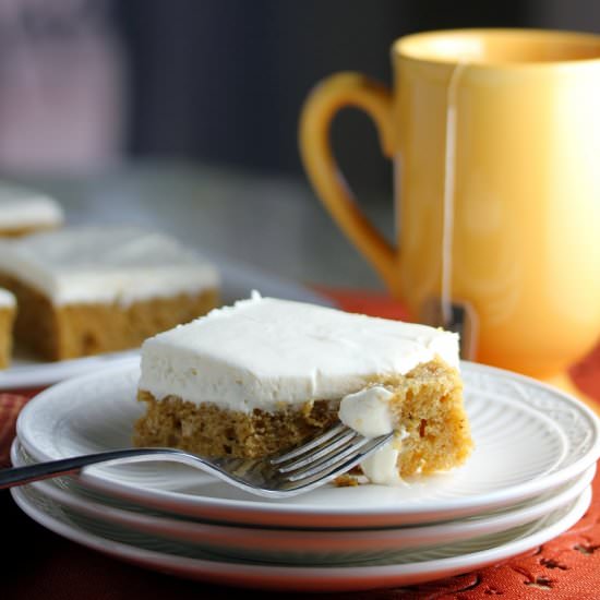 Brown Butter Pumpkin Bars