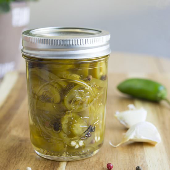 20 Minutes Pickled Jalapeño