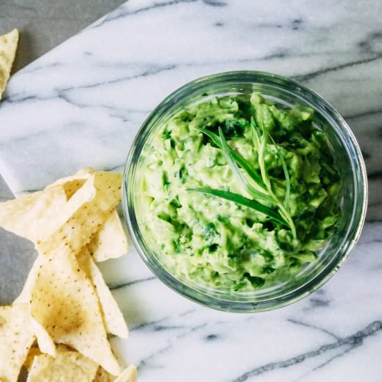 Green Goddess Guacamole