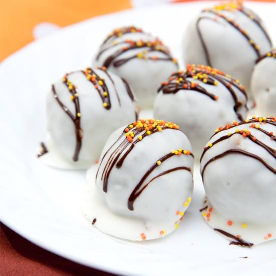 Pumpkin Spice Cake Balls