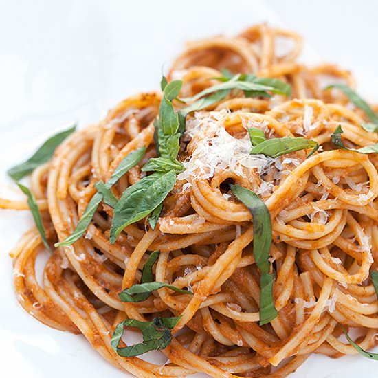 Tomato and Basil Pasta Sauce