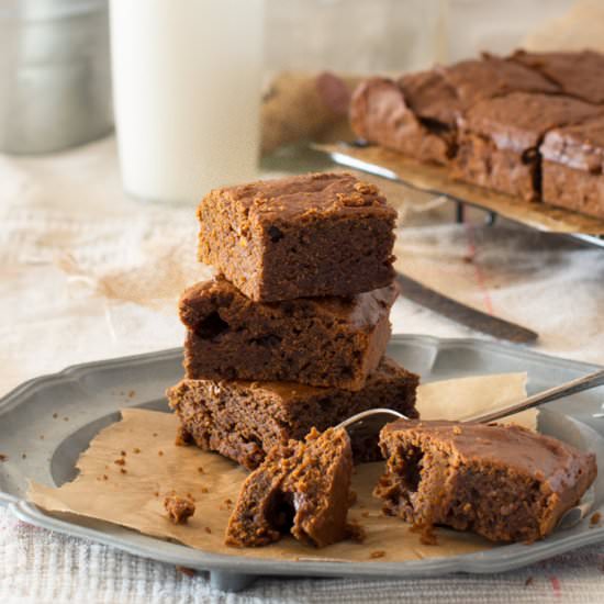 Pumpkin Brownie