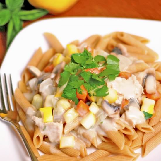 Vegan Creamy Alfredo