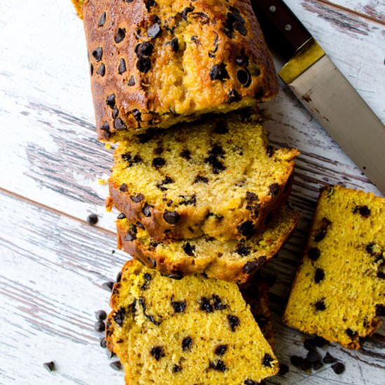 Chocolate Chip Pumpkin Bread