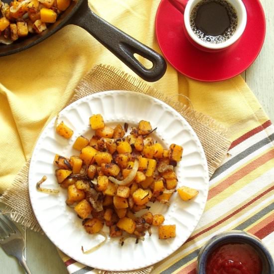 Butternut Squash Home Fries