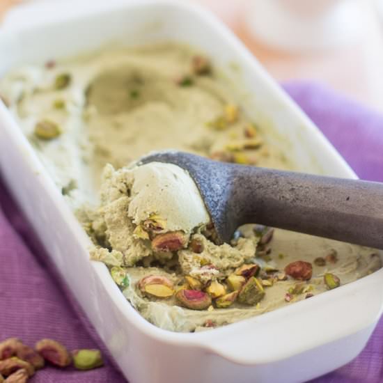 Avocado Pistachio & Green Tea Ice Cream