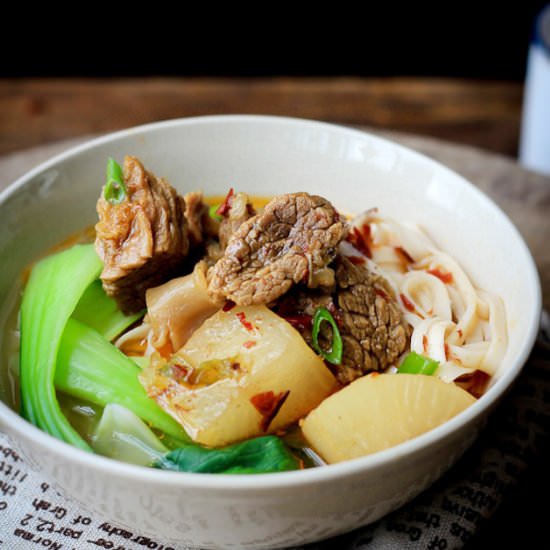 Braised Beef Noodle Soup