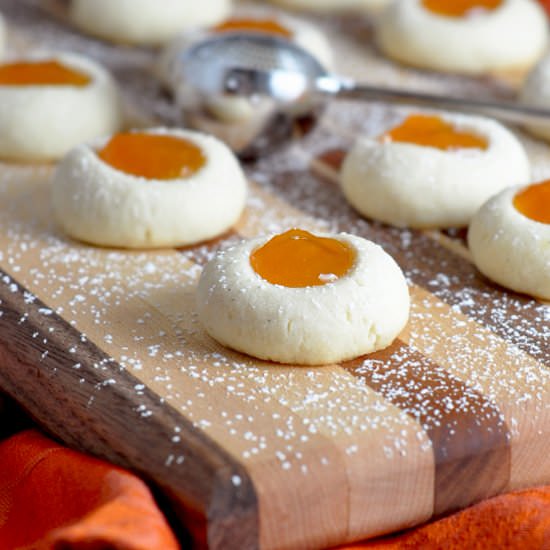 Apricot Almond Thumbprints